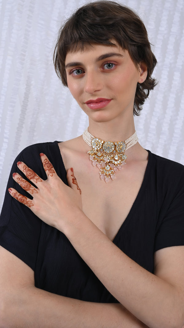 Vamika Choker with Earrings