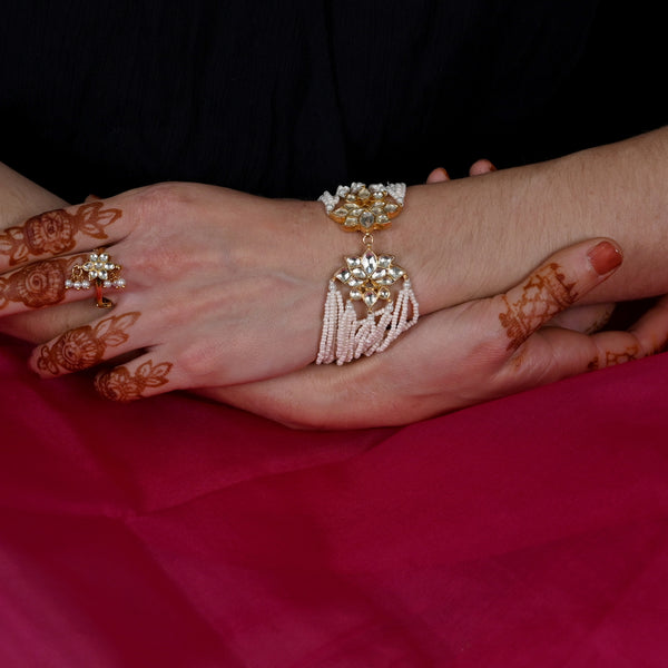 Bhawika Kundan Bracelet