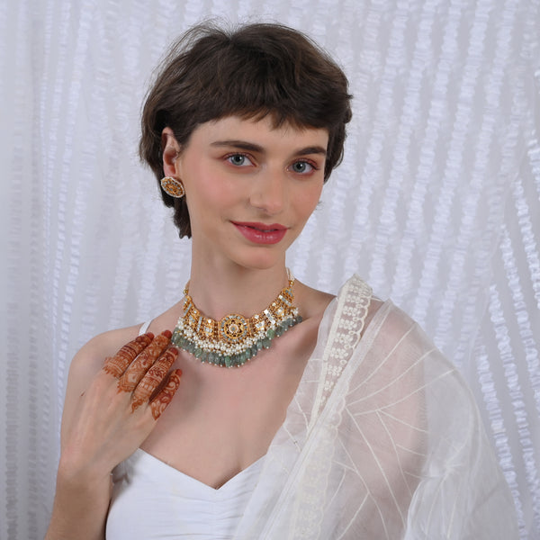 Jyotsna Choker with Earrings