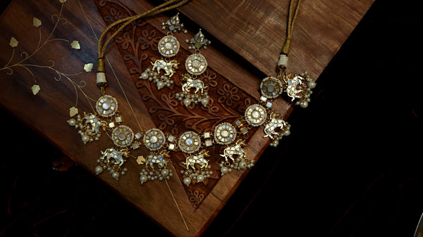 Kanika Necklace with Earrings