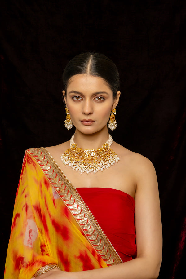 Manikarnika Choker With Earrings