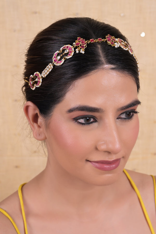 Bhaviya Kundan Headband