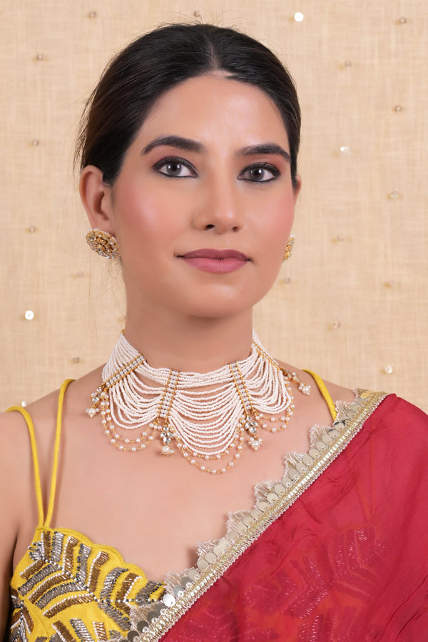 Kushali Necklace with Earrings