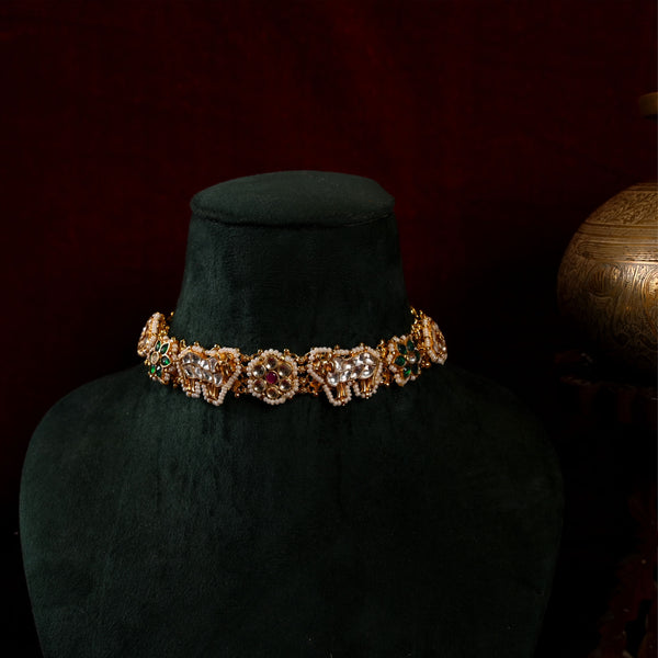 Reha Fussion Choker with Earrings