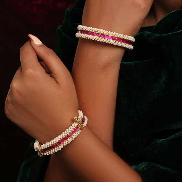 Latisha Hot Pink Bangles