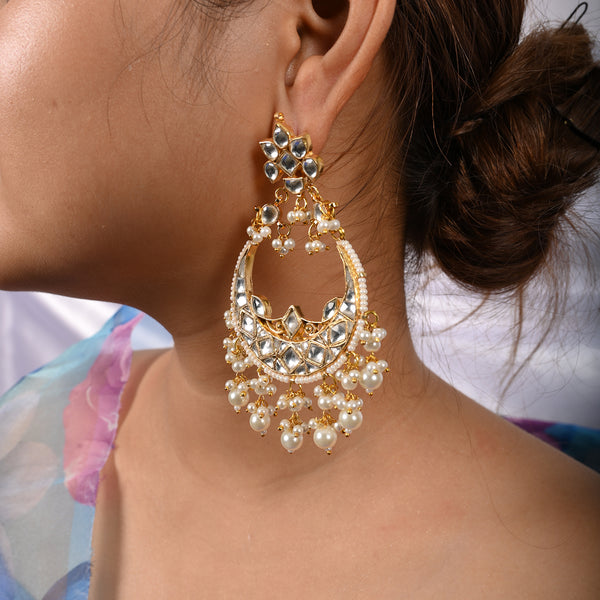 Ashmik Kundan Earrings