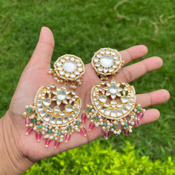 Mourya Kundan Earrings