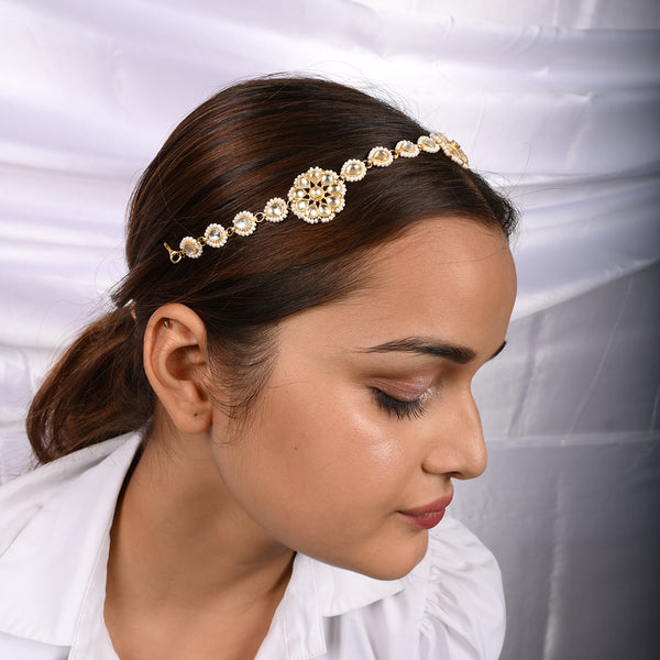 Zinnia Headband/Sheeshphool