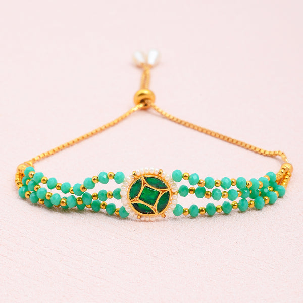 Chirayu Kundan Bracelet