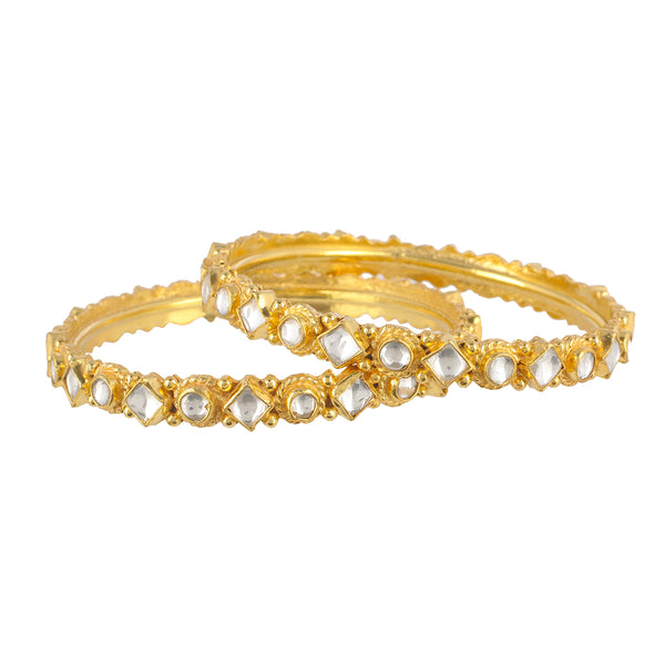 Jessamine Kundan Bangles