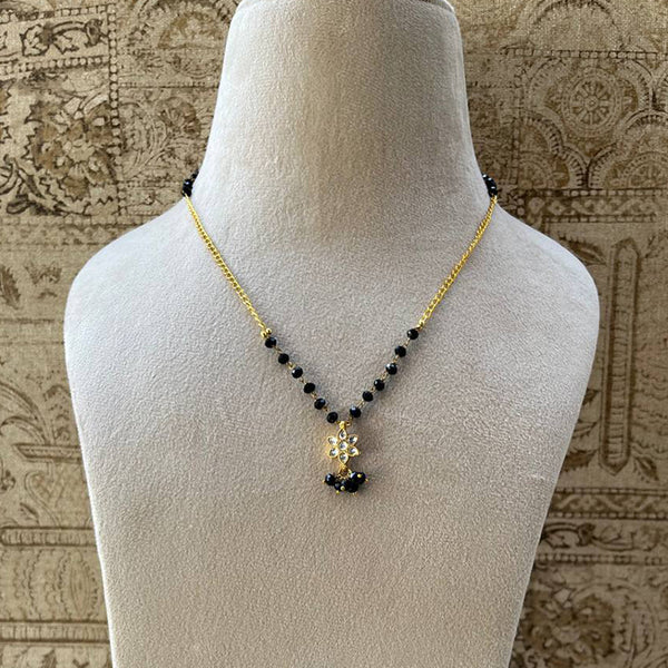 Acindina Floral Jadau Mangalsutra