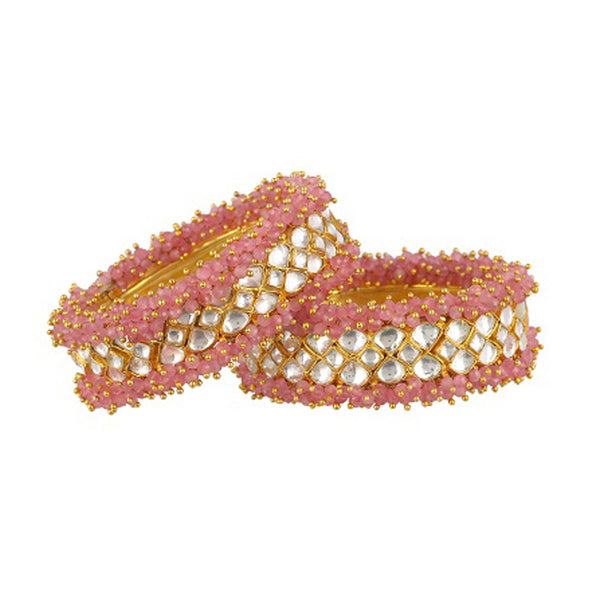 Nitara Peach Bangles